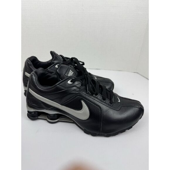 Size 8 - Nike Shox Conundrum SI Black Metallic Silver - Picture 5 of 9